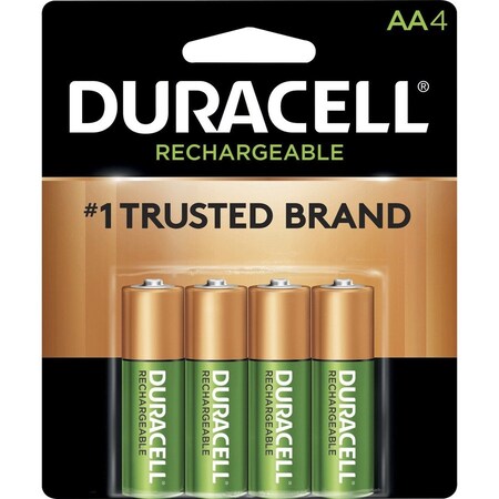 Duracell BATTERY, AA, STAYCHG, RECHG4 DURNLAA4BCDCT